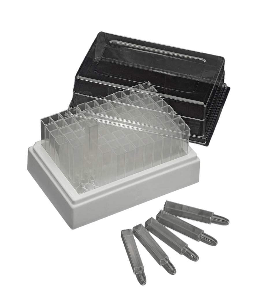 96 Well BioTube Storage Rack with 2 mL Tubes - AWLS-T105-50