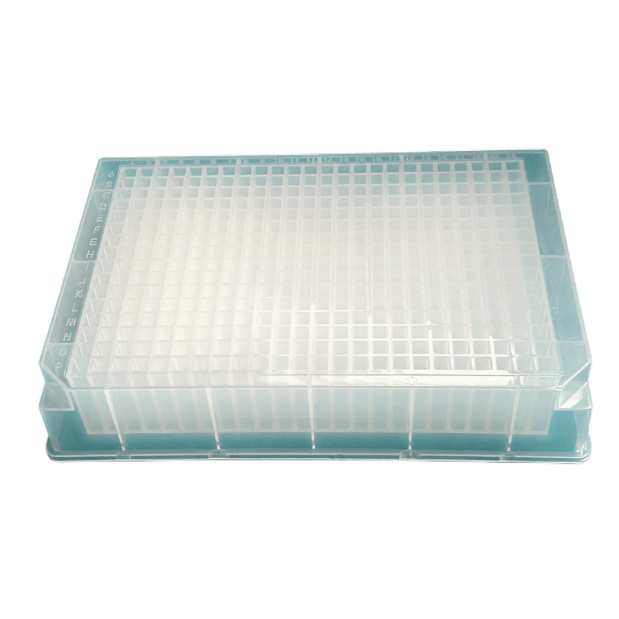 384-Well Square Well V-Bottom Plate, 240 uL - AWLS-X10008